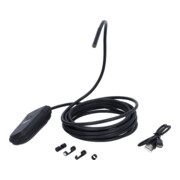 KS Tools Kit de vidéoscope Wi-Fi avec sonde de caméra frontale Ø 5-2