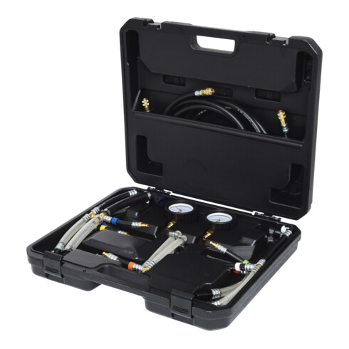 KS Tools Kit di diagnostica della bassa pressione del carburante, 14pz.
