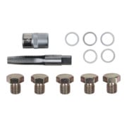 KS Tools Kit di riparazione della filettatura del tappo scarico olio, 12pz. M12x1,5-4