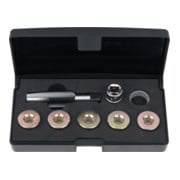 KS Tools Kit di riparazione della filettatura del tappo scarico olio, 12pz. M18x1,5-2