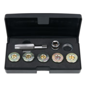 KS Tools Kit di riparazione della filettatura del tappo scarico olio, 12pz. M20x1,5-2