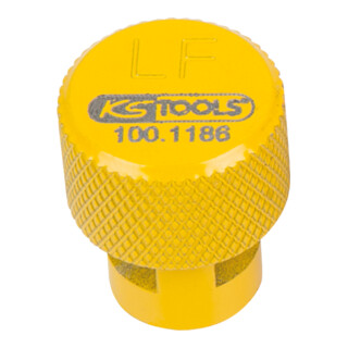 KS Tools Kit di sgonfiaggio pneumatici RDKS/TPMS, giallo, anteriore sinistro