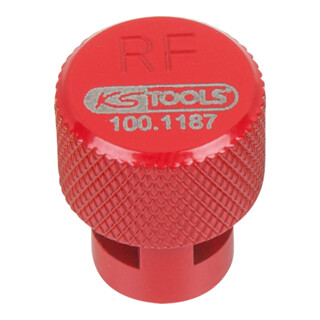 KS Tools Kit di sgonfiaggio pneumatici RDKS/TPMS, rosso, anteriore destro