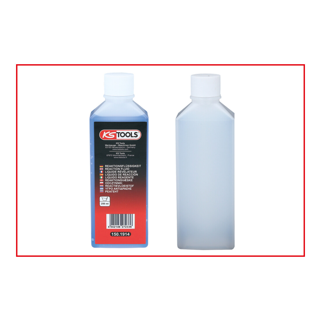 KS Tools Kit per test di tenuta della testa cilindrica CO2, 8pz.