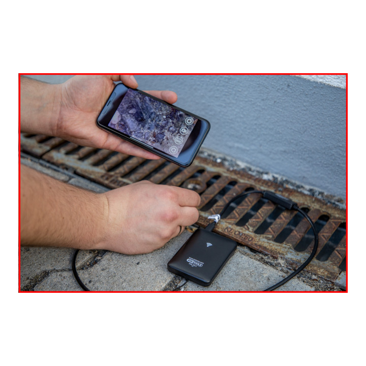 KS Tools Kit vidéoscope Wifi avec sonde de caméra HD avant Ø 6,0 mm 0° et 90°, commutable, 4 pcs.