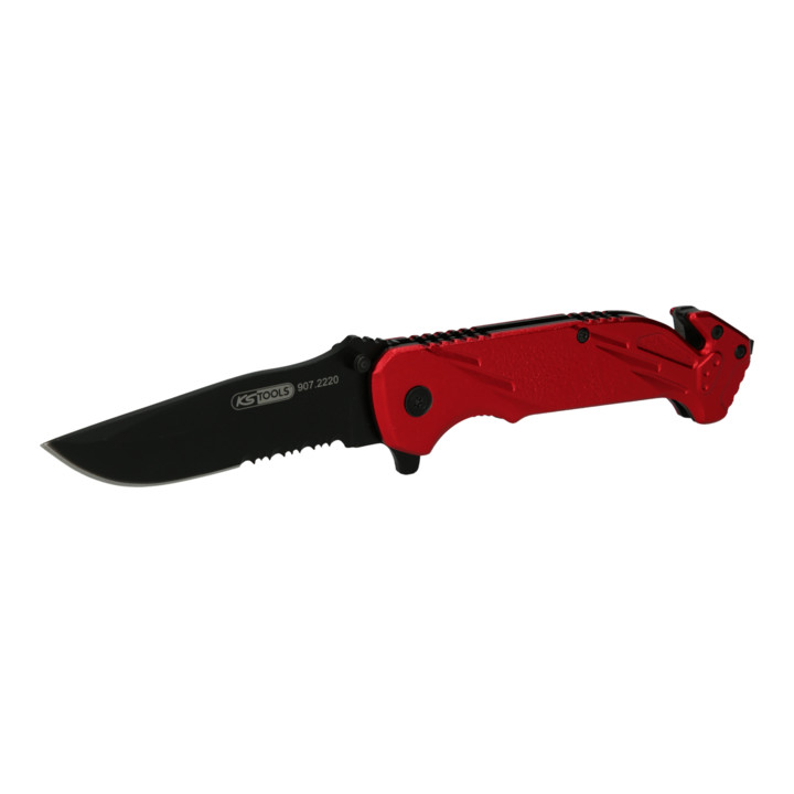 KS Tools Klappmesser mit Arretierung und Gurtschneider