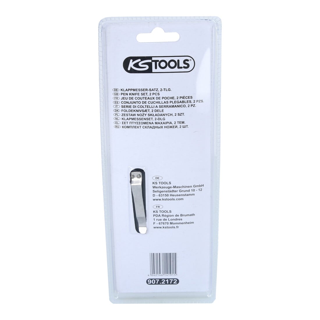 KS Tools Klappmesser-Satz, 2-tlg.