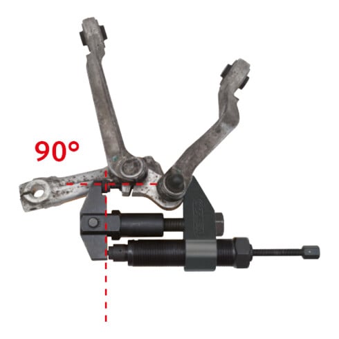 KS Tools Klemmschrauben-Ausdrücker mit Hydraulikspindel