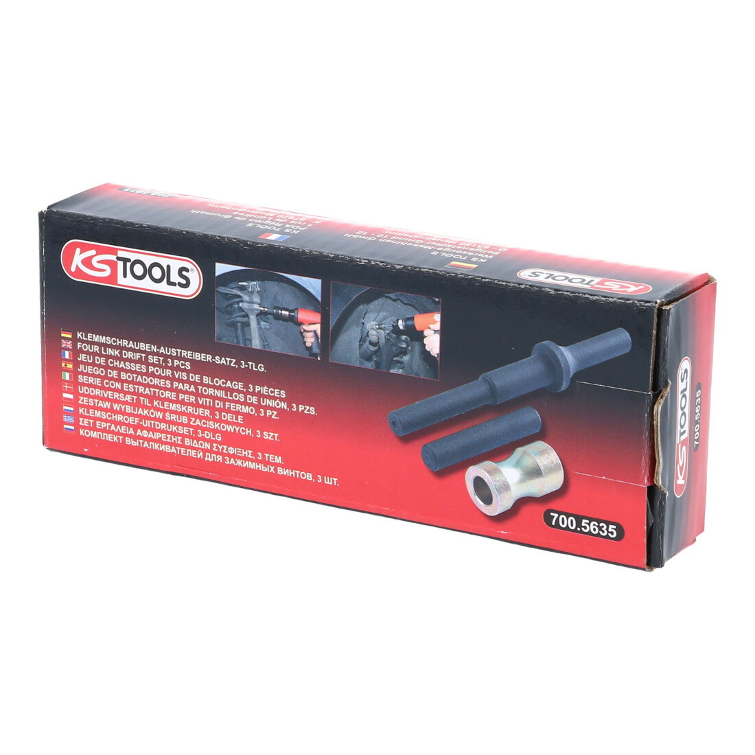 KS Tools klemschroef extractorset, 3 delig