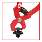 KS Tools klinknagel losbektang, rood, schuin, 100mm-4