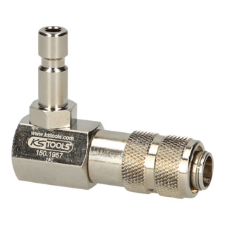 KS Tools koelsysteem bajonet adapter, 90° haaks