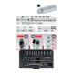 KS Tools koeltechniek dopsleutelset, 19-delig.