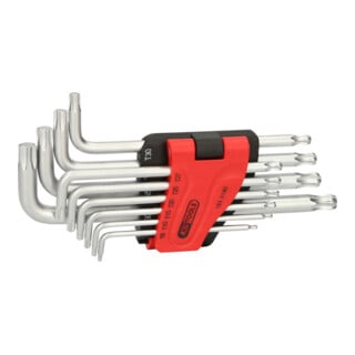 KS Tools kogel TX haakse steeksleutelset, lang, 10-delig.