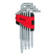 KS Tools kogel TX haakse steeksleutelset, lang, 10-delig.
