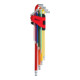 KS Tools kogel TX L-sleutelset, extra lang, 9-delig.