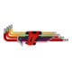 KS Tools kogel TX L-sleutelset, extra lang, 9-delig.
