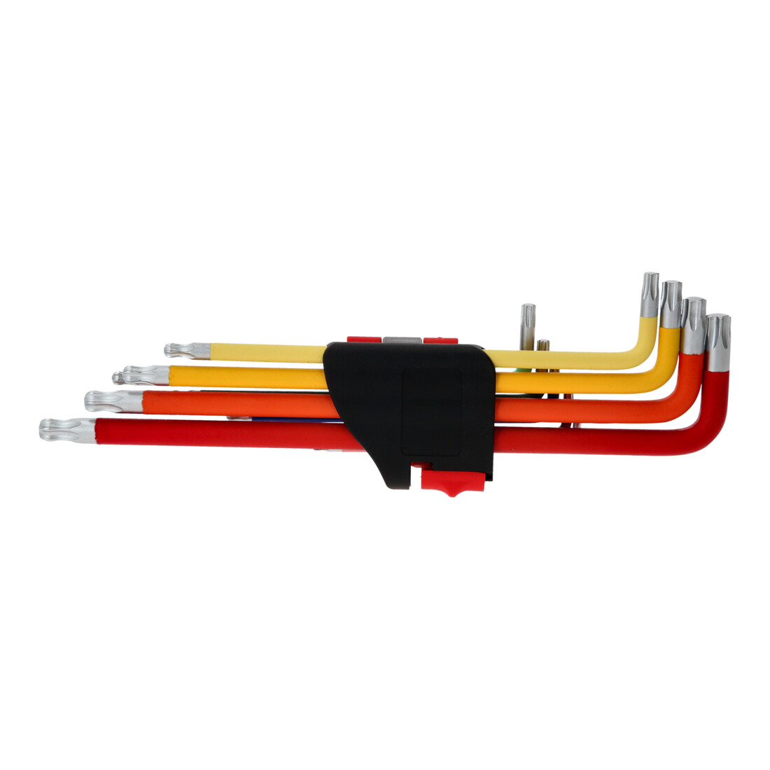 KS Tools kogel TX L-sleutelset, extra lang, 9-delig.