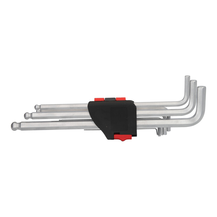 KS Tools Kogelkop-inbussleutelset,XL,9-delig