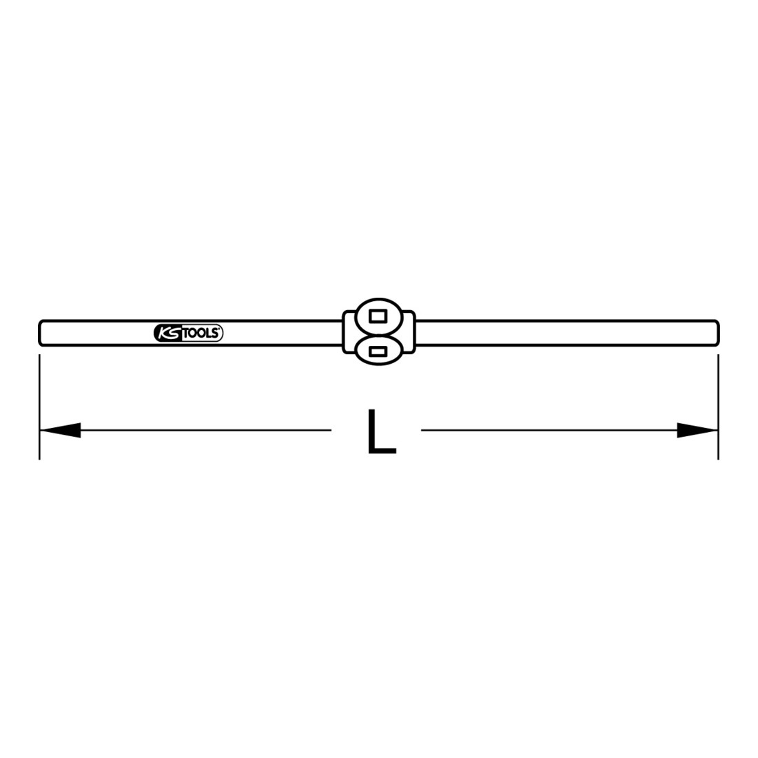 KS Tools kogelomloopspindel