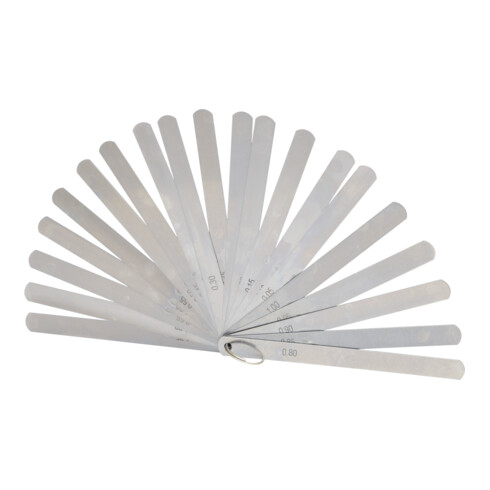 KS Tools Kolbenspiellehre, 20 Blatt, 0,05-1mm