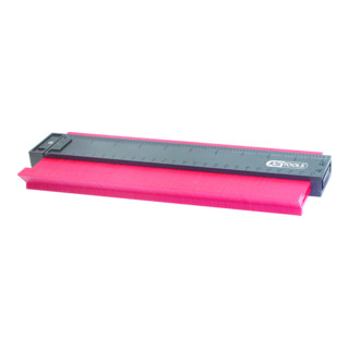 KS Tools Konturen-Lehre, Kunststoff, 250 mm lang