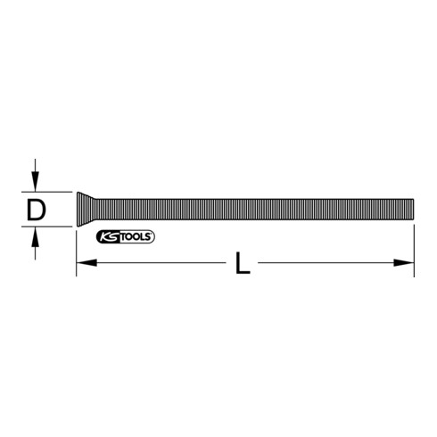 KS Tools koperen pijp buiten buigveer, inch