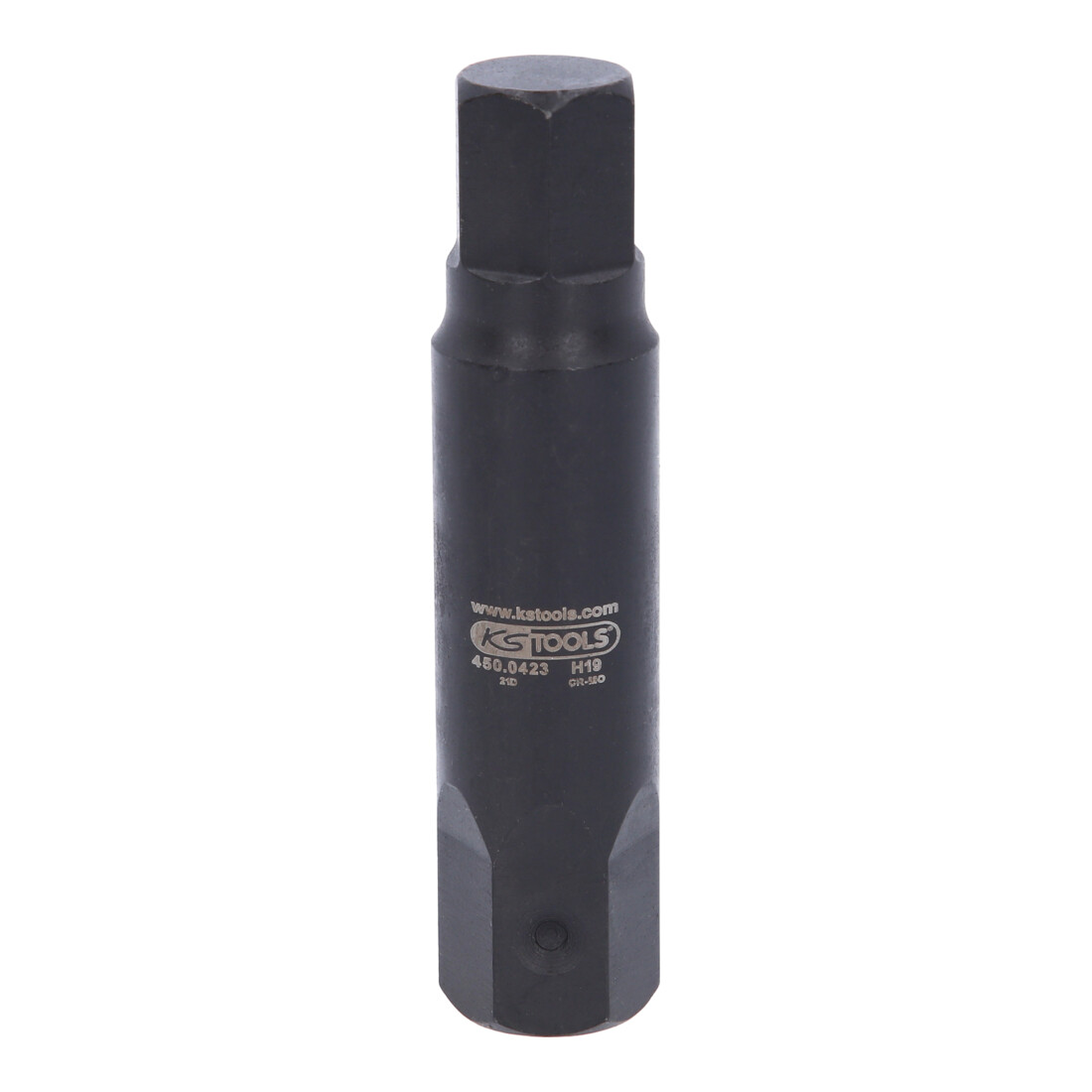KS Tools krachtbit inzet voor binnenzeskant schroeven L=107mm, 19mm