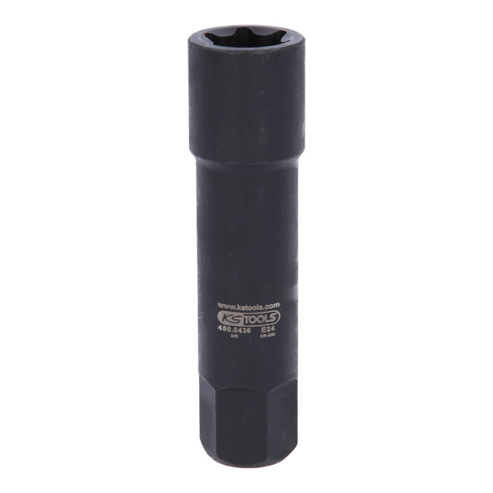KS Tools krachtbit inzet voor TX-E schroeven L=107mm, E24
