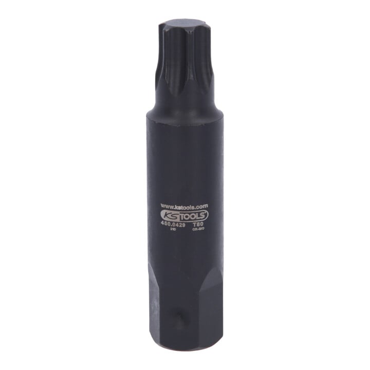 KS Tools Kraft-Biteinsatz für TX-Schrauben L=107mm, T80