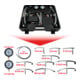 KS Tools Kraftstoff Niederdruck-Diagnose-Satz, 14-tlg.