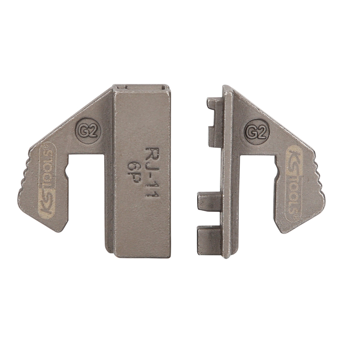 KS Tools krimpparelset voor onafgeschermde WE-stekkers 6P2K, 6P4K / RJ11, 6P6K / RJ12