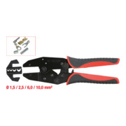 KS Tools krimptang voor niet-geïsoleerde kabelschoenen, 220mm