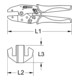KS Tools krimptang voor Westernstekkers, RJ22-3