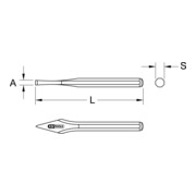 KS Tools kruisbeitel, 130mm-3