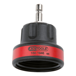 KS Tools Kühlsystem-Bajonettadapter, #11, IG M45x3, rot