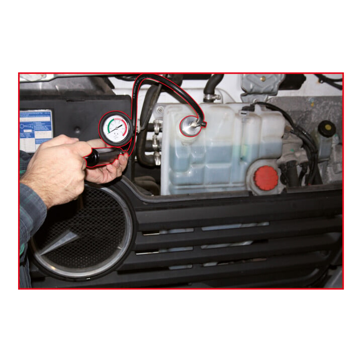 KS Tools Kühlsystem-Prüfgerät LKW, 9-tlg