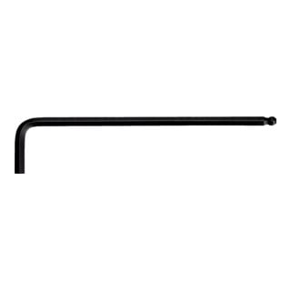 KS Tools Kugelkopf-Innensechskant-Winkelstiftschlüssel phosphatiert, lang, 12mm