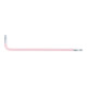 KS Tools Kugelkopf-TX-Winkelstiftschlüssel, XL, T10, Pink