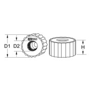 KS Tools Kupferrohr-Außenbürste-4