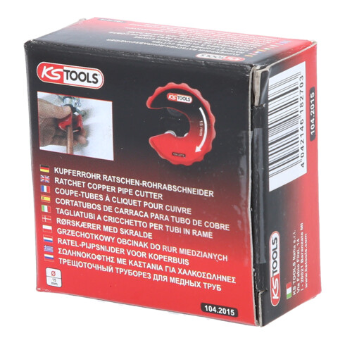 KS Tools Kupferrohr Ratschen-Rohrabschneider