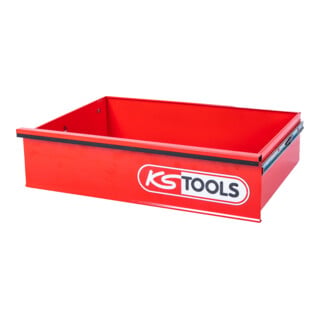 KS Tools lade met logo en kogellagergeleiding voor werkplaatswagen P35, 568x398x145 mm