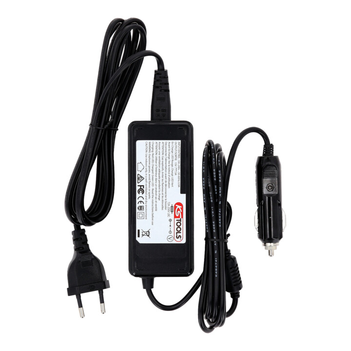 KS Tools Ladegerät für Batterie-Booster 550.1820 und 550.1825