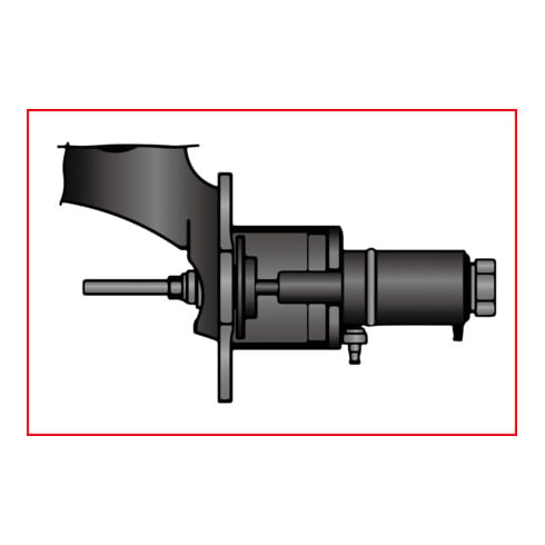 KS Tools lager- en naafschalen set, 2-delig