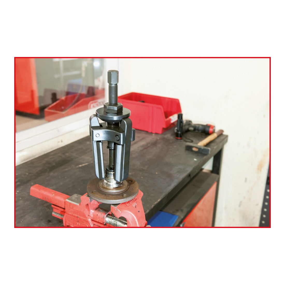KS Tools Lagerring-Abzieher 3-armig mit Spannkonus