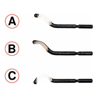 KS Tools Lama di ricambio per sbavatore, HSS E 200