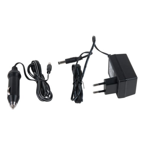 KS Tools Lampada da lavoro ricaricabile a LED, pieghevole, 9 + 1 LED