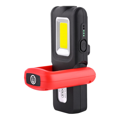 KS Tools Lampada portatile da officina, pieghevole, 500 lumen