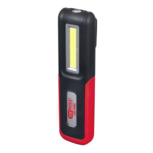 KS Tools Lampada portatile per officina, pieghevole, 3 Watt COB LED