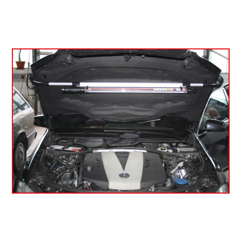 KS Tools Lampada professionale  XXL per officina a LED a batteria,con supporto per espansioni