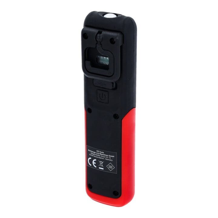 KS Tools Lampe à main d'atelier mobile, pliable, 3 Watt COB LED
